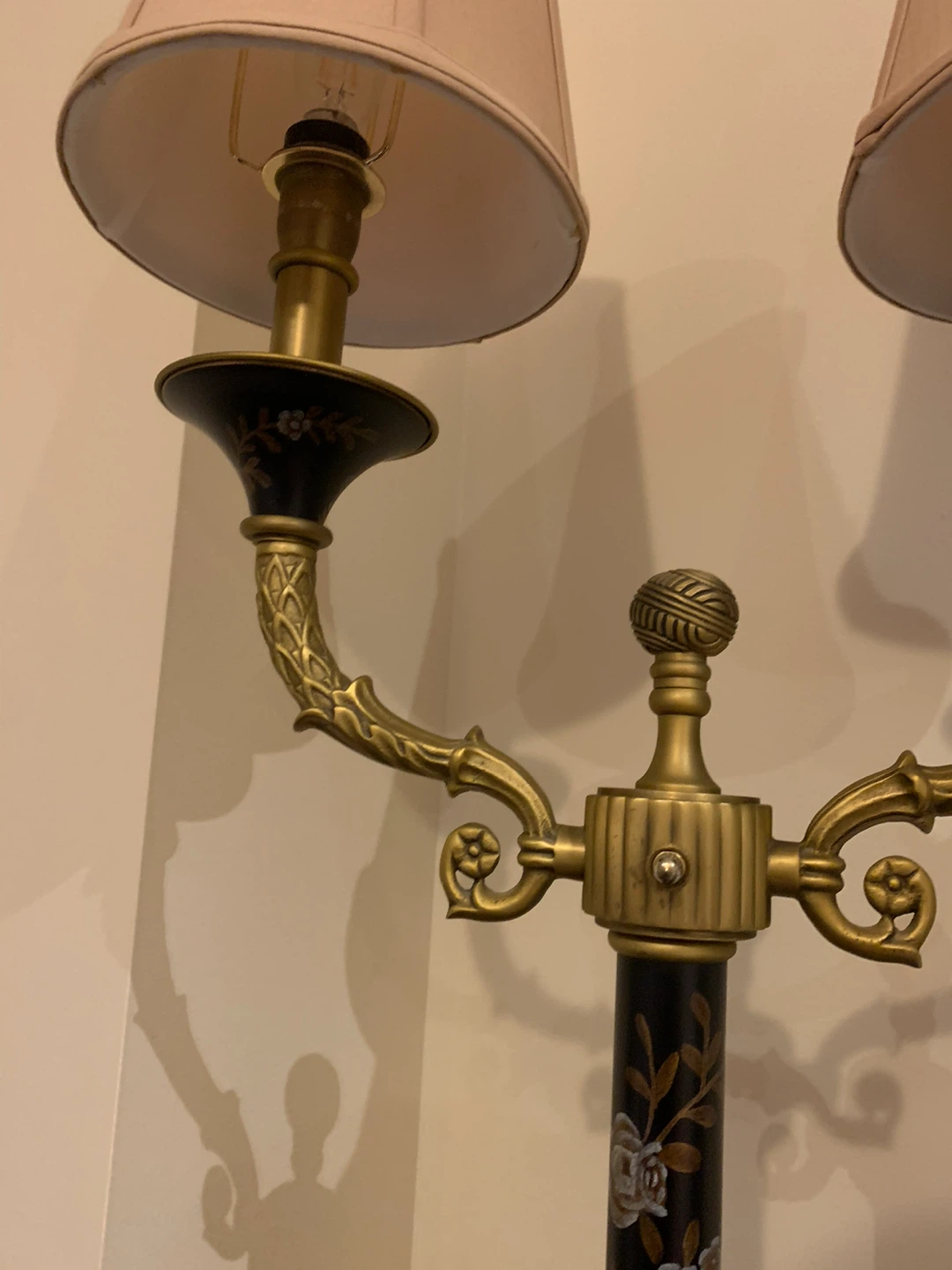 Vintage Candelabra Table Lamps (Pair) - photo 4