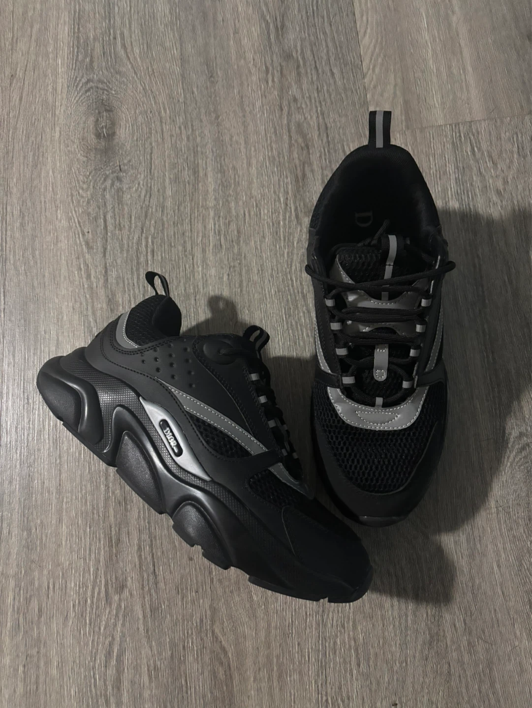 DIOR B22 Sneakers Black Reflective - photo 4