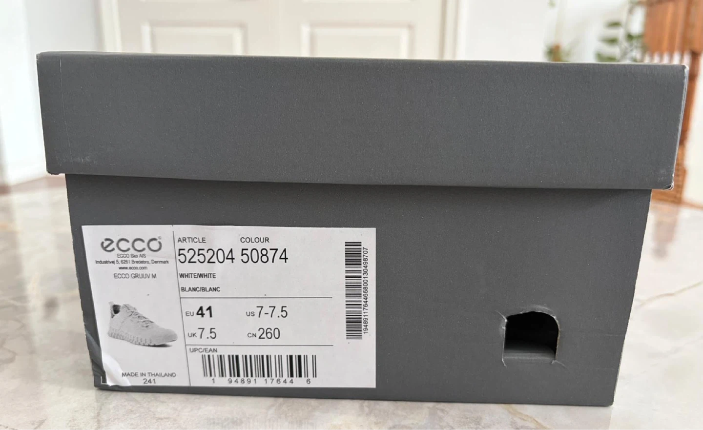 ECCO Gruv Men's White Sneakers - photo 5