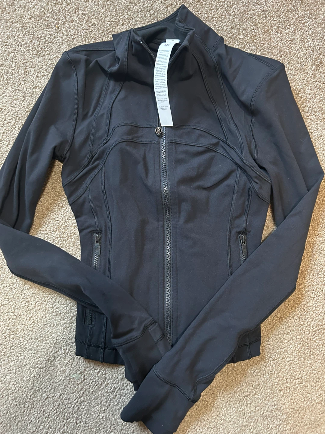Lululemon Black Zip-Up Jacket