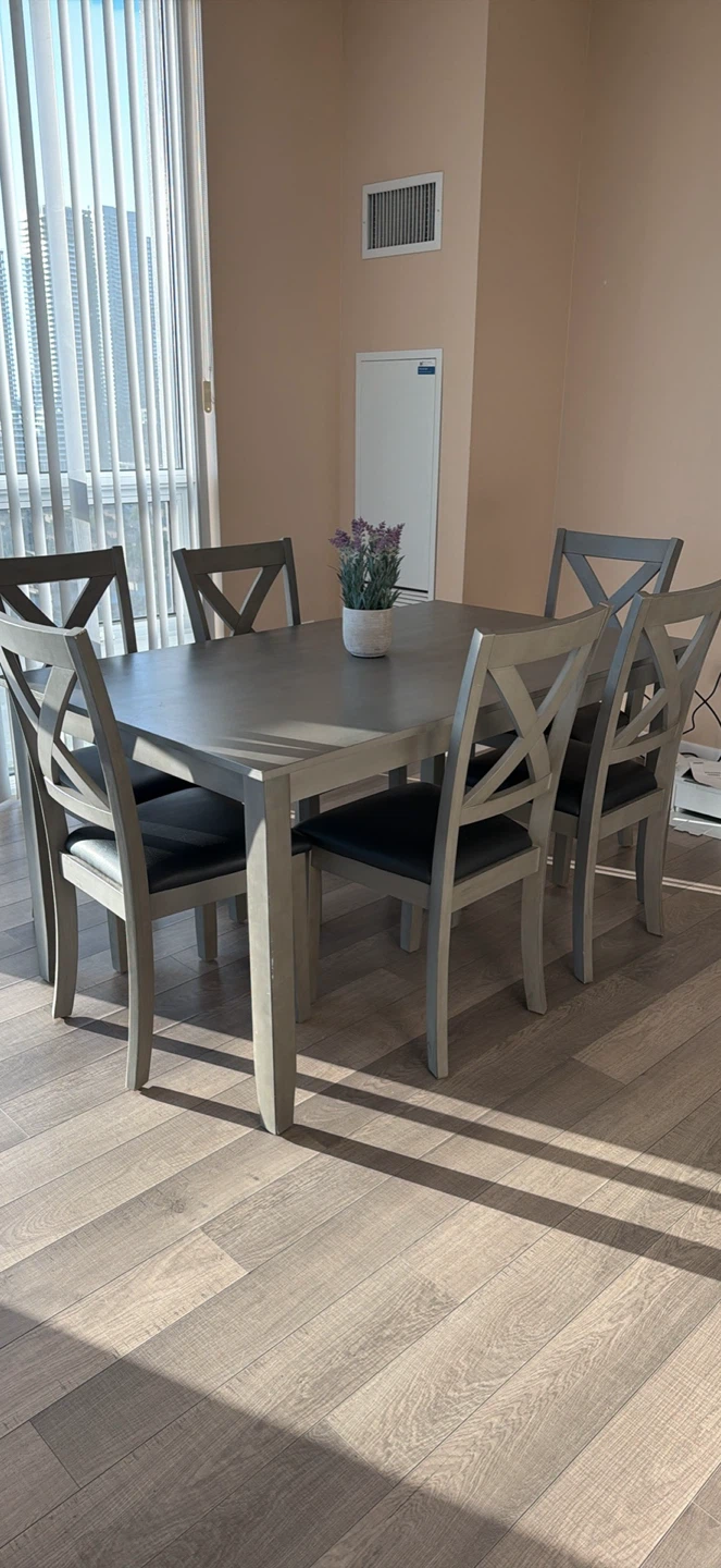 Dining Table with 6 Chairs