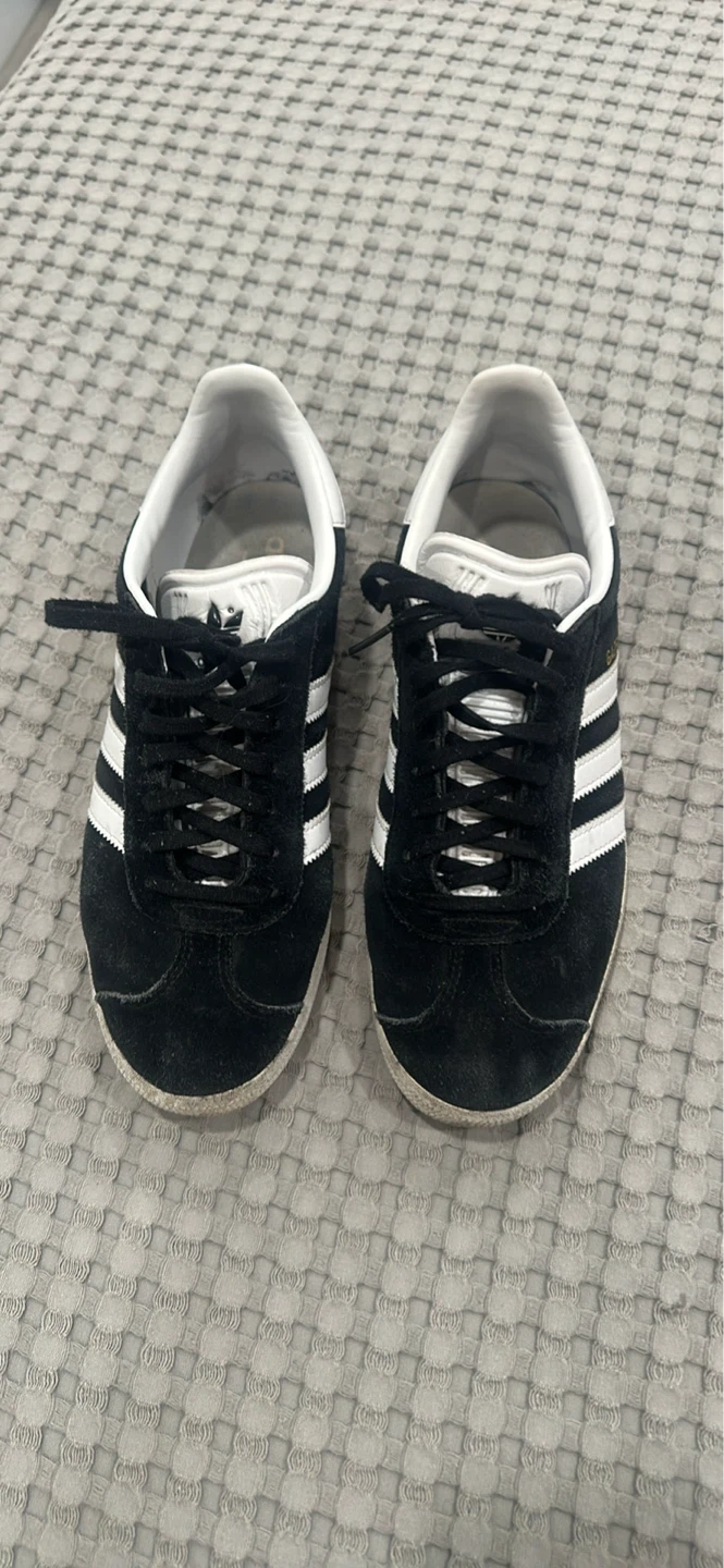 Adidas Gazelle Black White Sneakers - photo 2