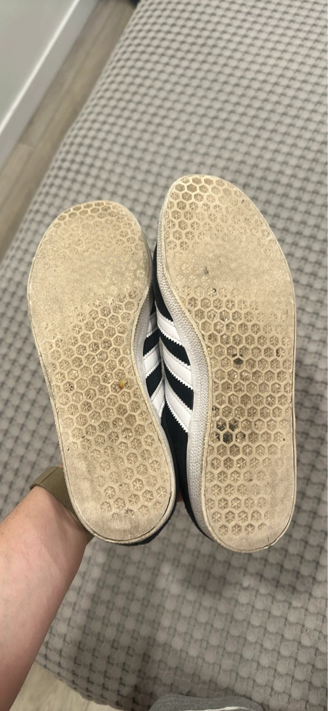 Adidas Gazelle Black White Sneakers - photo 3