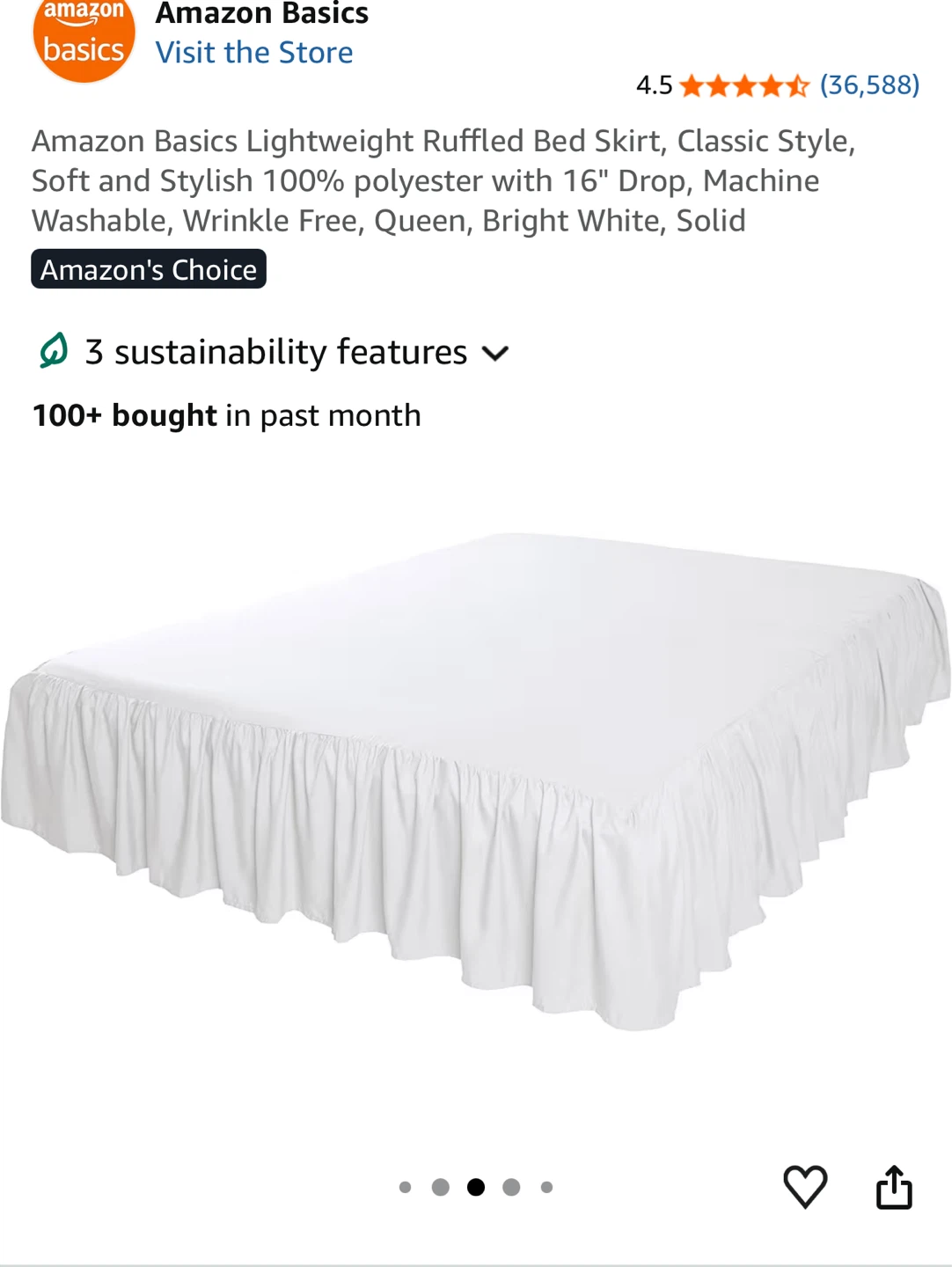 King Bed Skirt