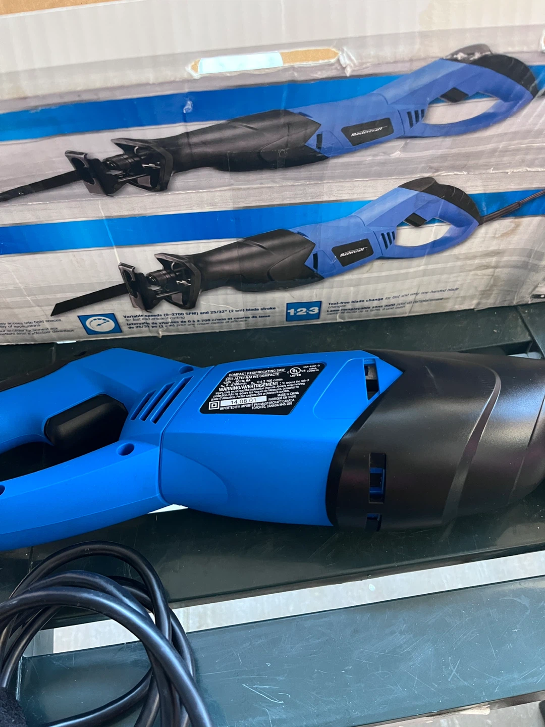 Mastercraft 6A Compact Reciprocating Saw - photo 2