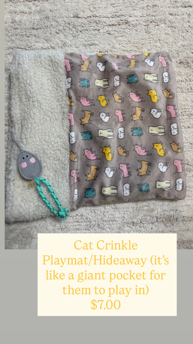 Cat Crinkle Playmat/Hideaway