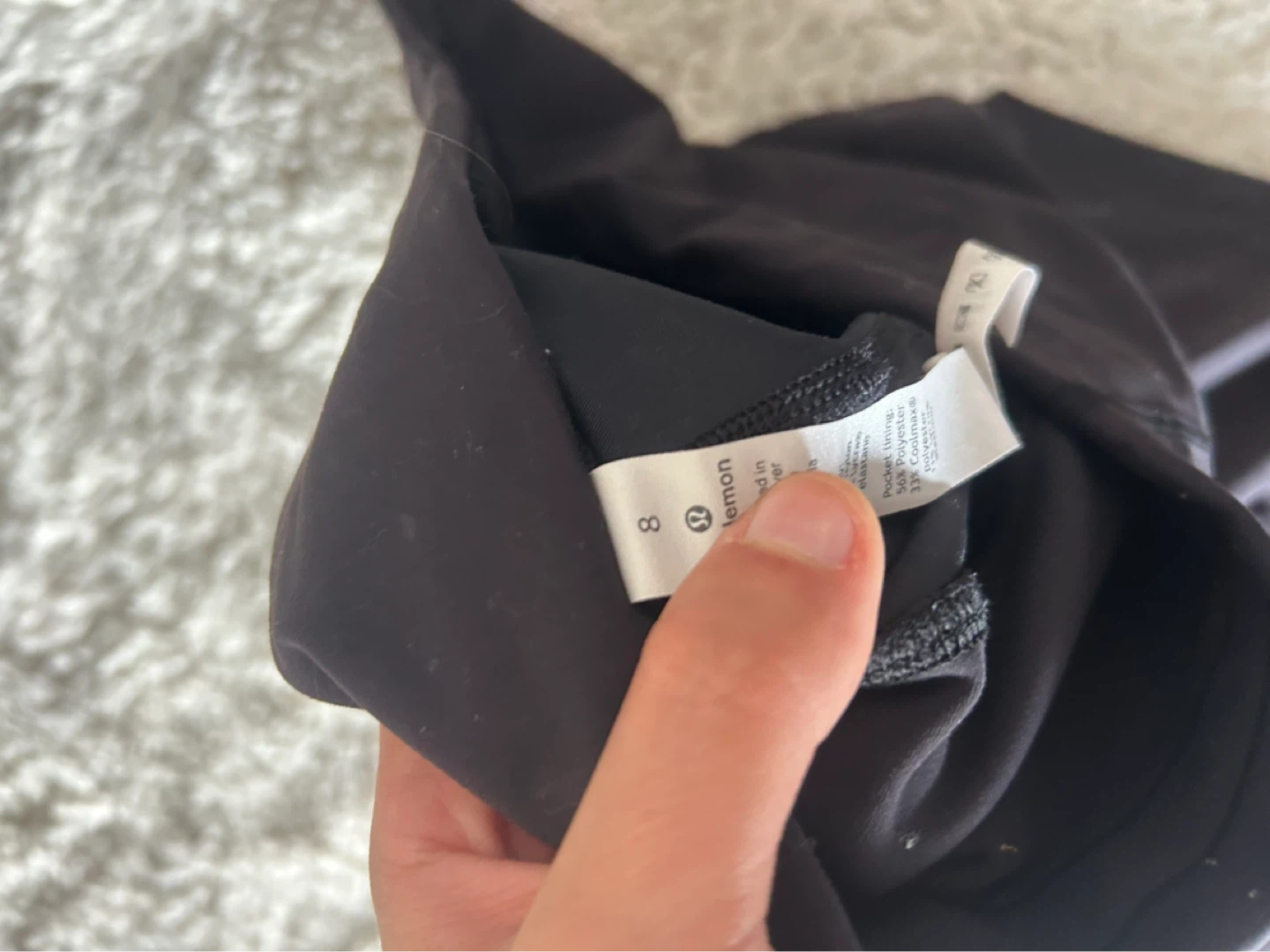 Lululemon Black Leggings Size 8 - photo 2