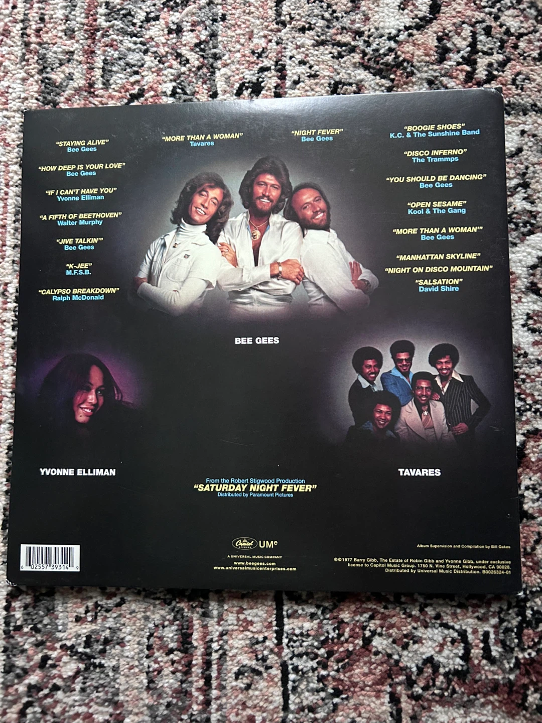 Saturday Night Fever The Original Movie Soundtrack Vinyl Record - photo 2