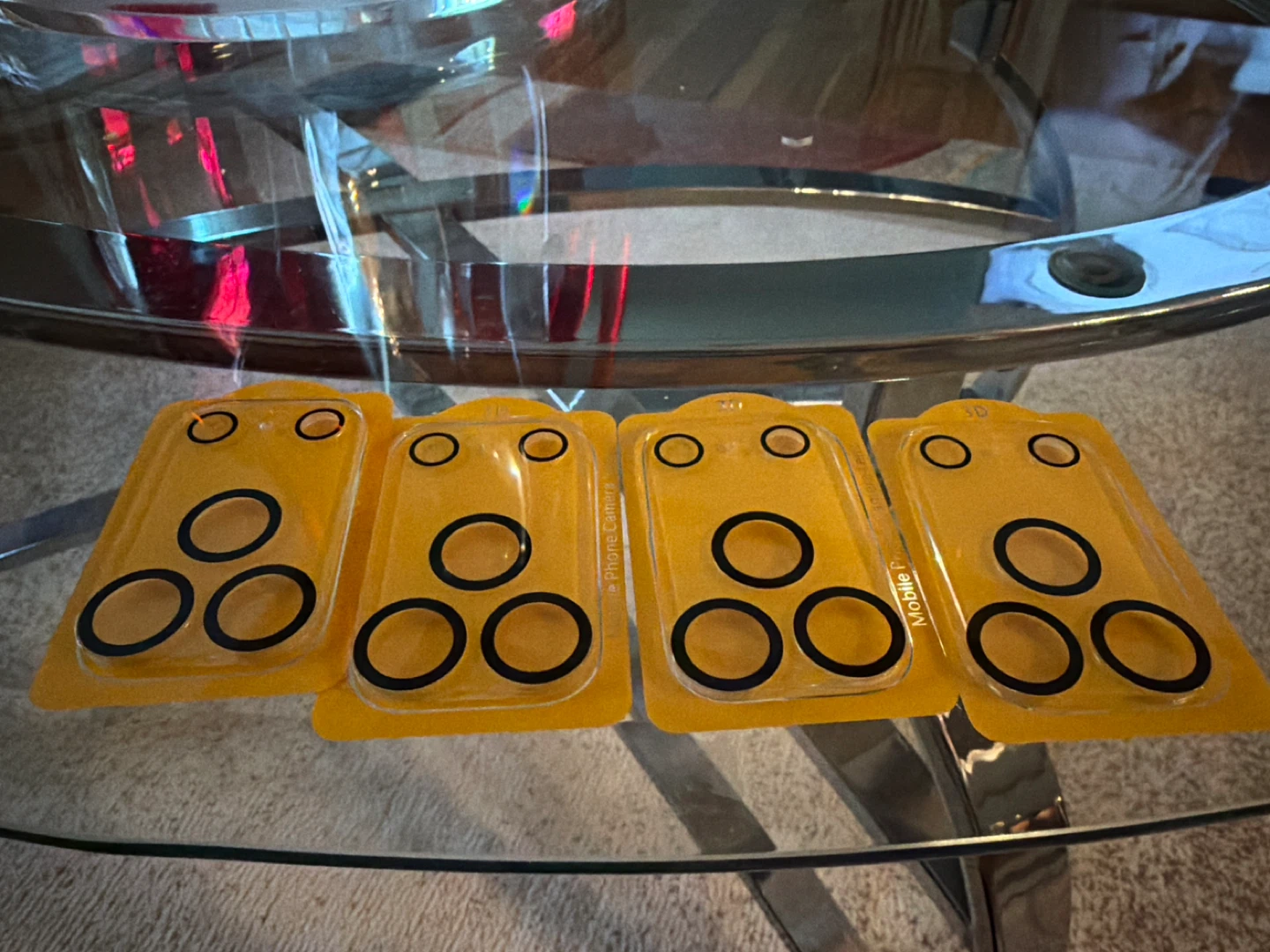 4 Pack Mobile Phone Lens Protectors - photo 2