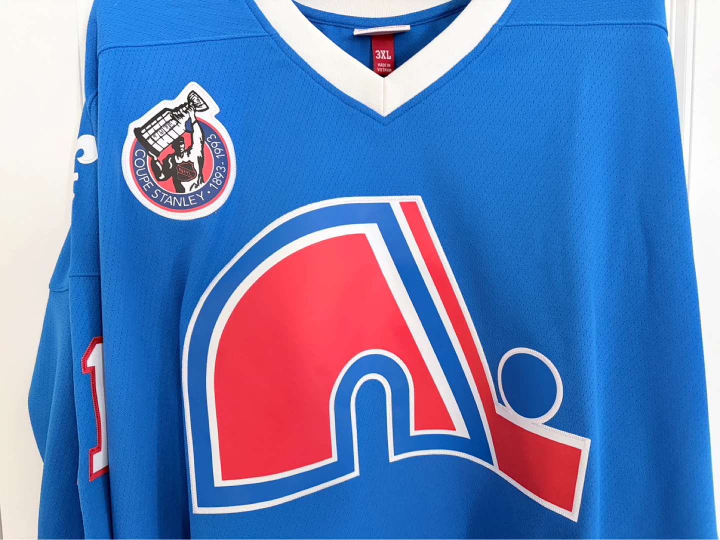 BNWT Authentic Nordiques Owen Nolan Mitchell & Ness Jersey 3XL - photo 5