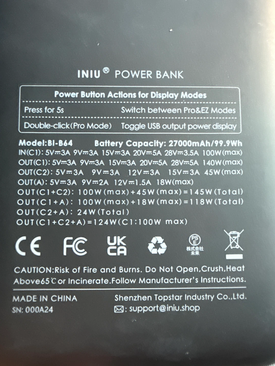 INUI Power Bank 27000mAh - photo 2