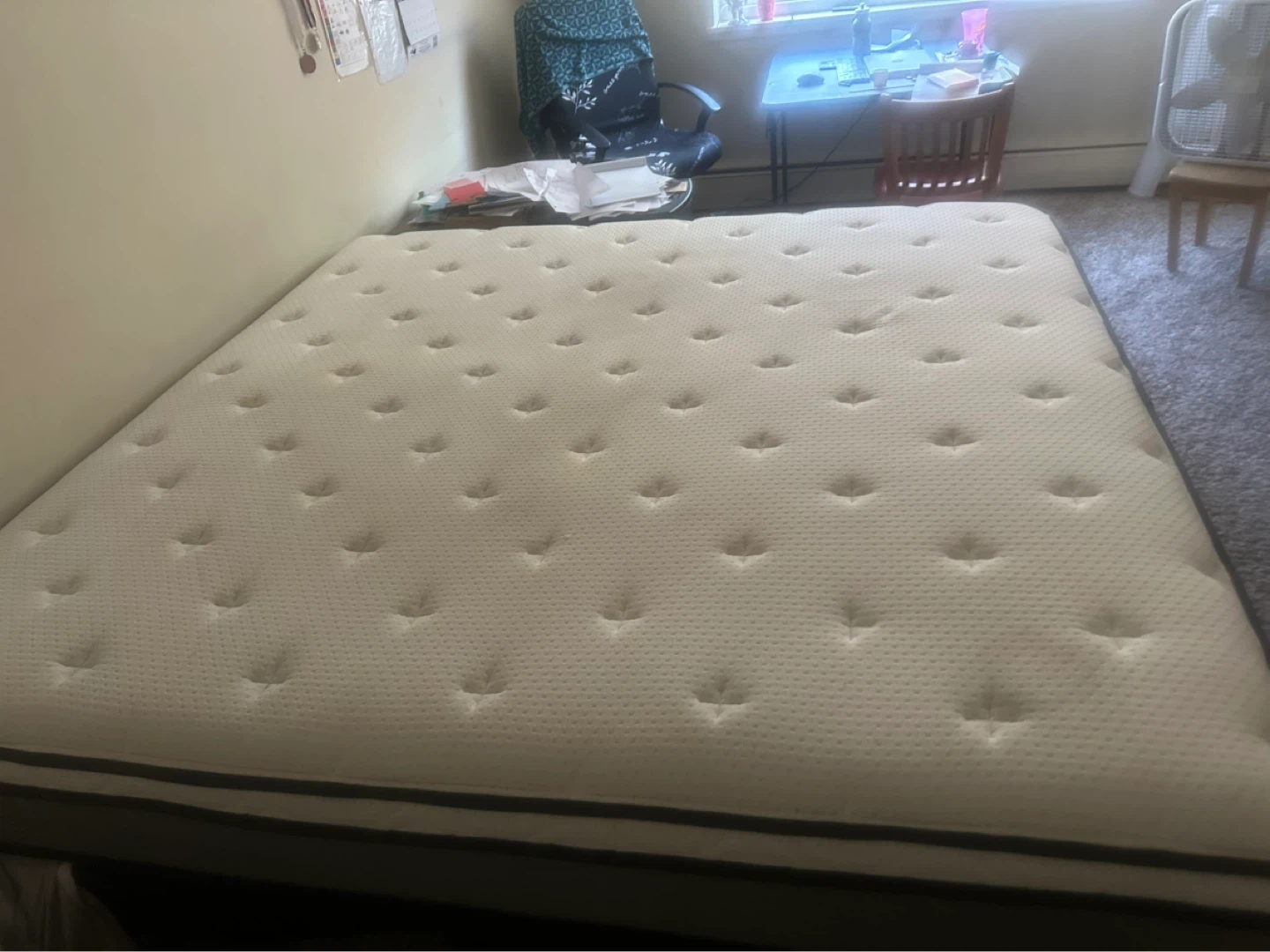 King Size Mattress with Grey and White Design - photo 3