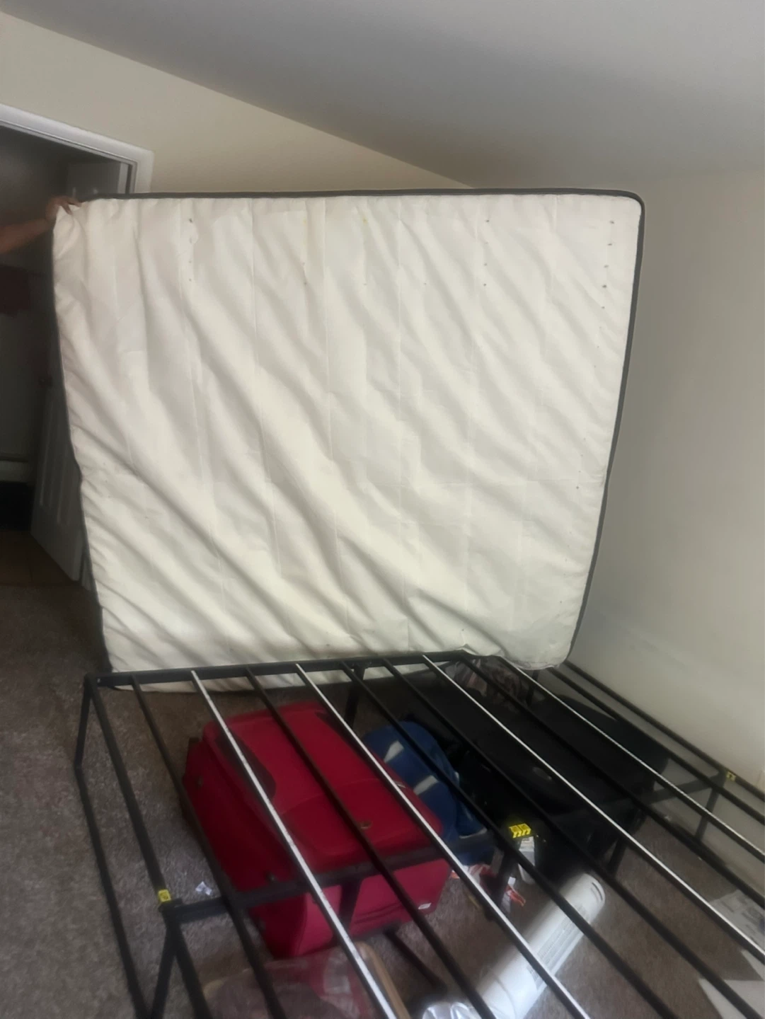 King Size Mattress with Grey and White Design - photo 5