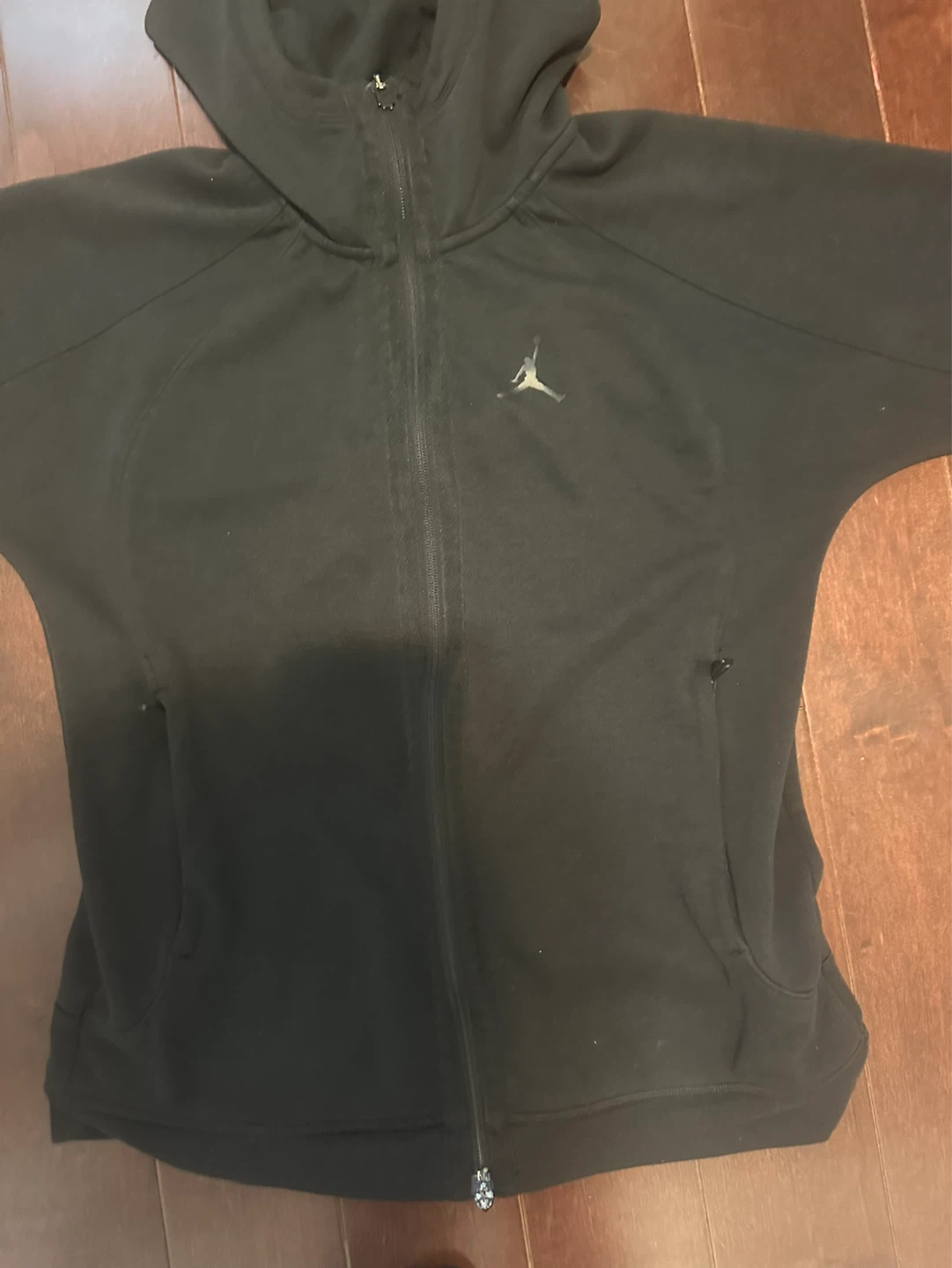 Jordan Logo-Detail Zip-Up Hoodie - photo 2