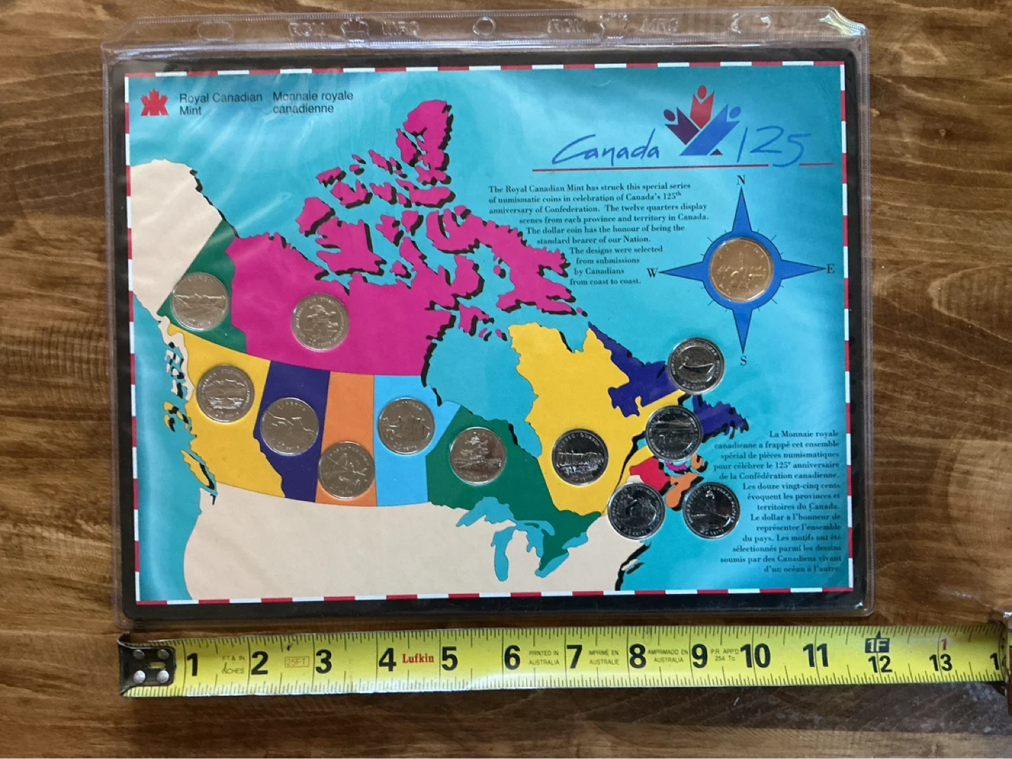 1992 CANADIAN 125th Anniversary 13 Provincial Coin Set !