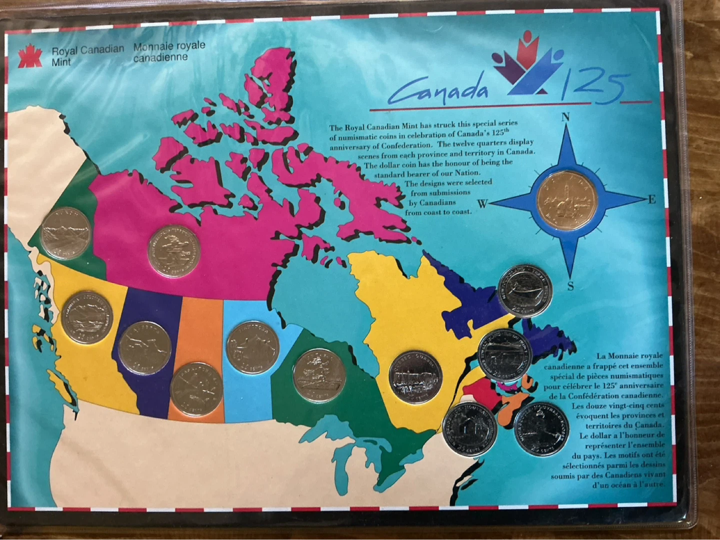 1992 CANADIAN 125th Anniversary 13 Provincial Coin Set ! - photo 2