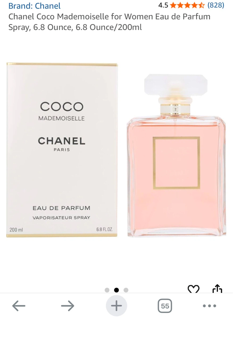 Chanel COCO Mademoiselle Ede  200  ml