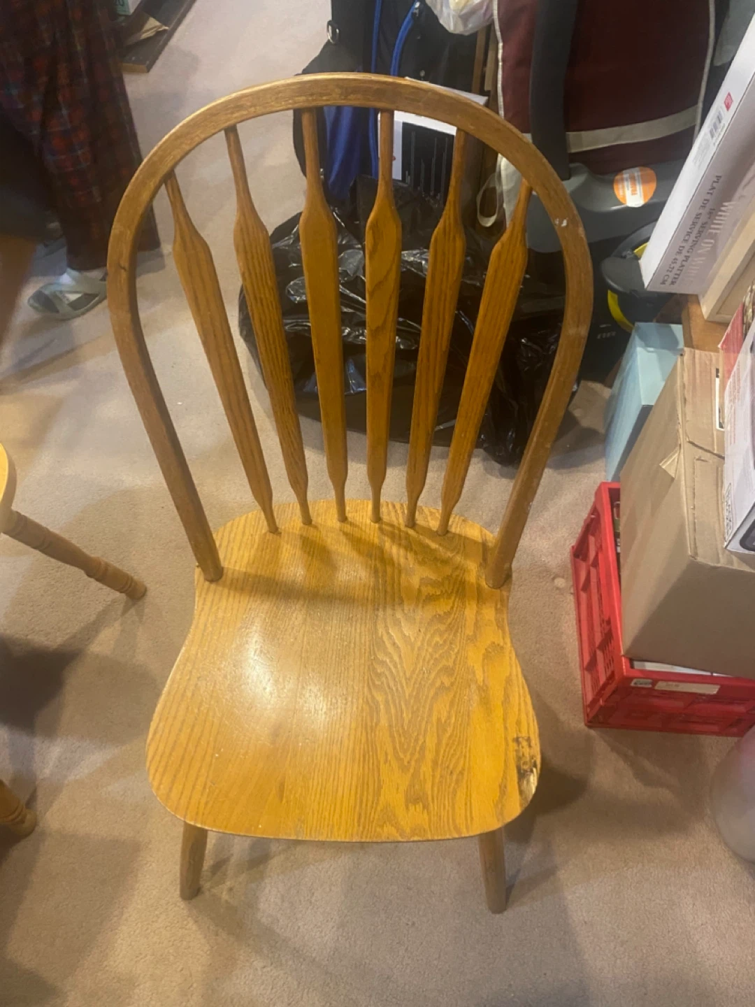 Wooden Windback Dining Chair - photo 3