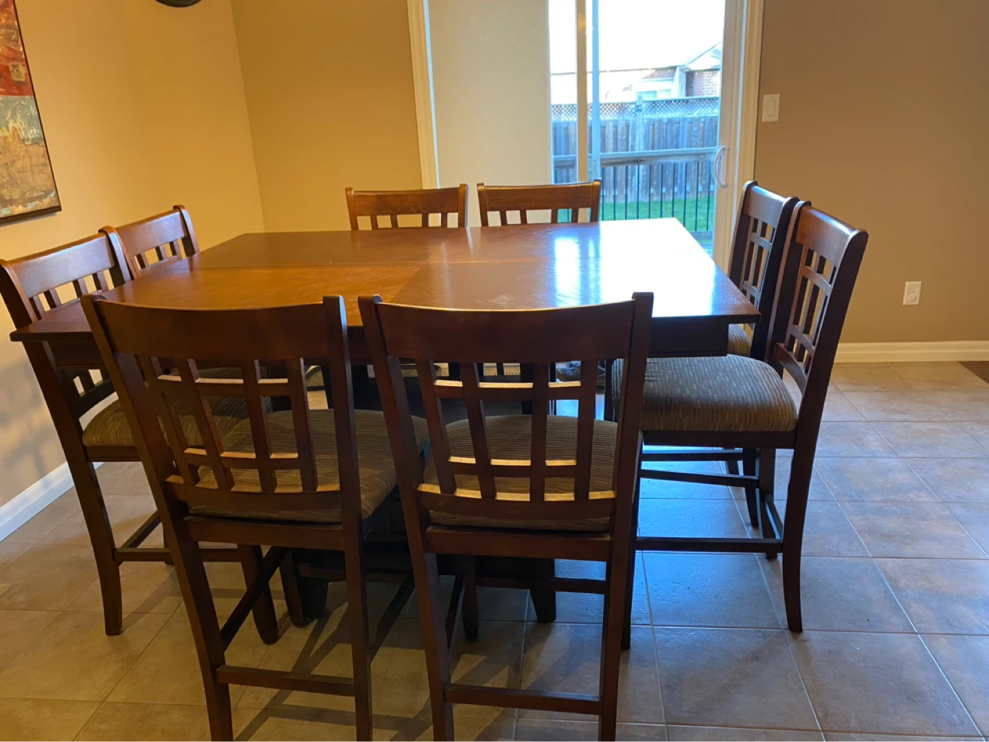 Dining Table Set with 8 Chairs - photo 2