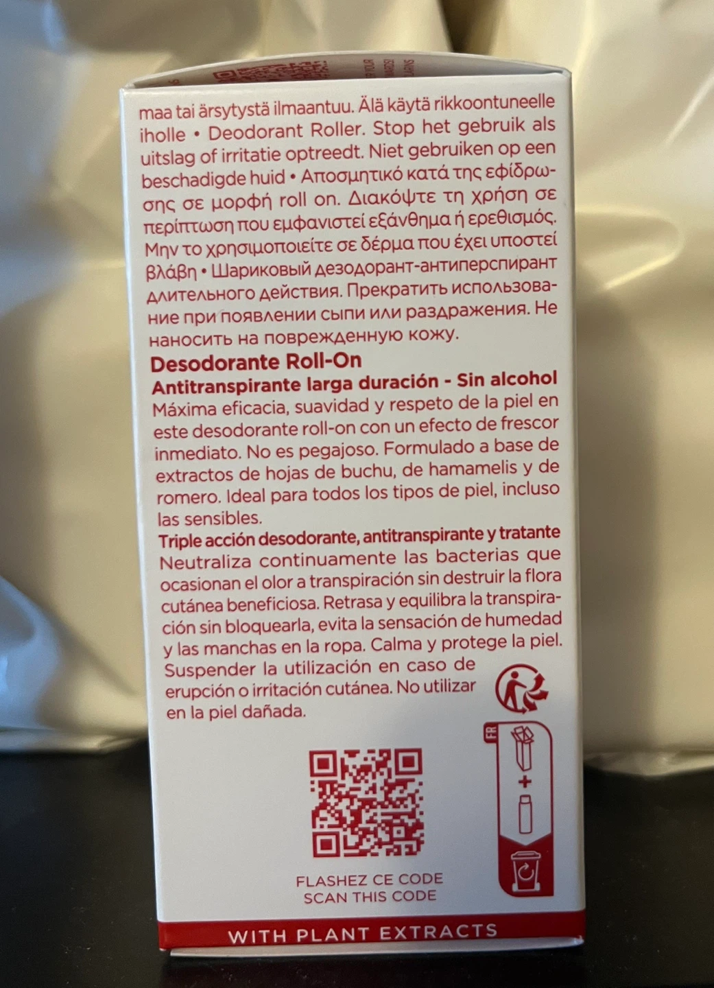 Clarins Paris Roll-On Deodorant - Alcohol-Free - photo 2