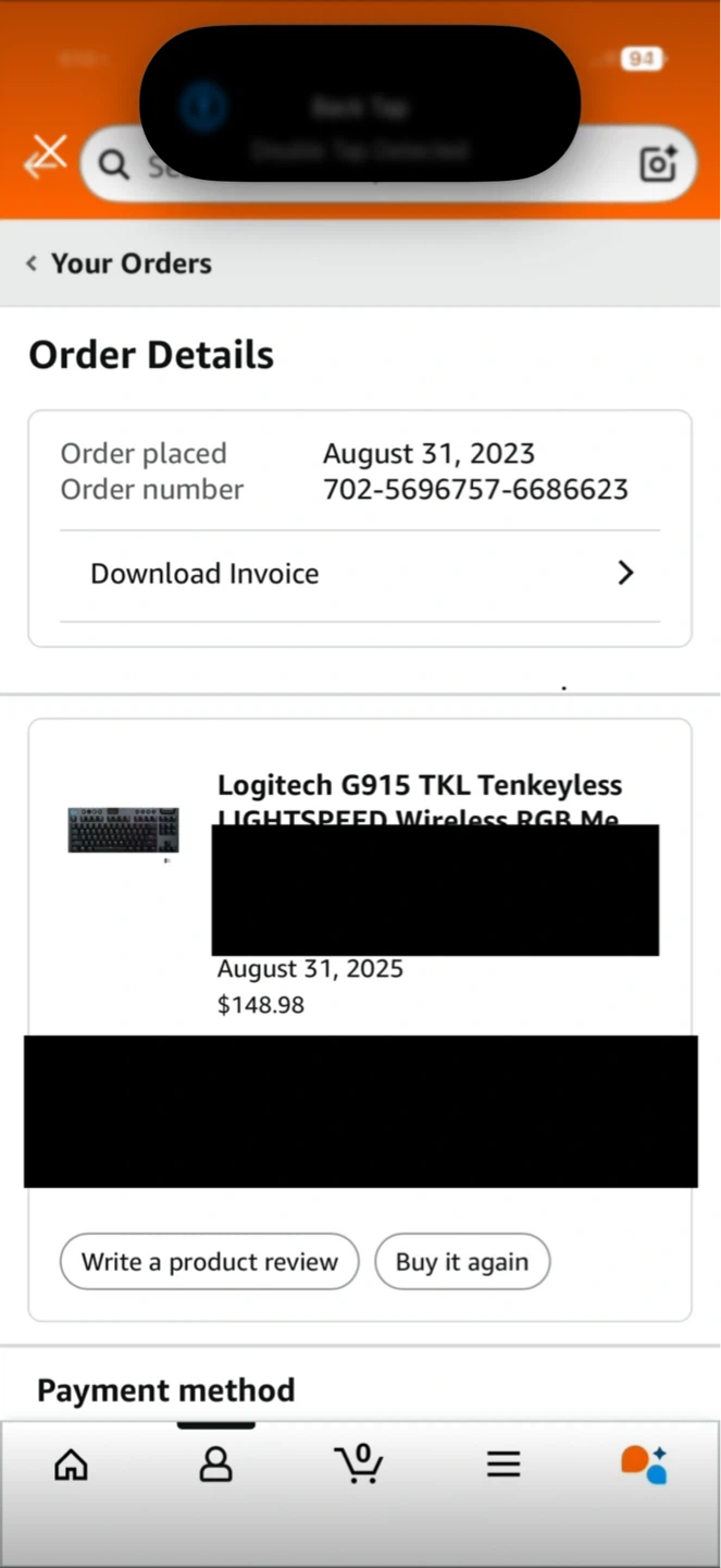 Logitech G915 TKL Tenkeyless LIGHTSPEED Wireless RGB Keyboard - photo 4