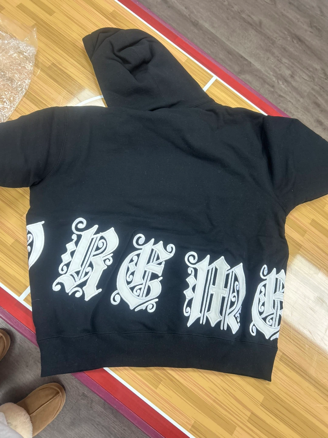 Supreme Old English Zip Hoodie - photo 2