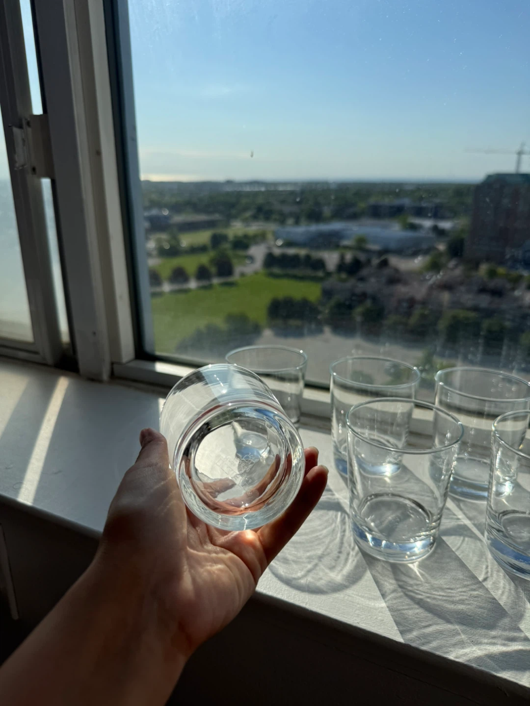 Set of 6 IKEA Clear Drinking Glasses – Used but Like New!