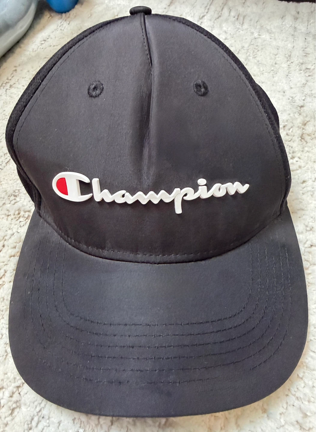 Champion Black Baseball Cap
