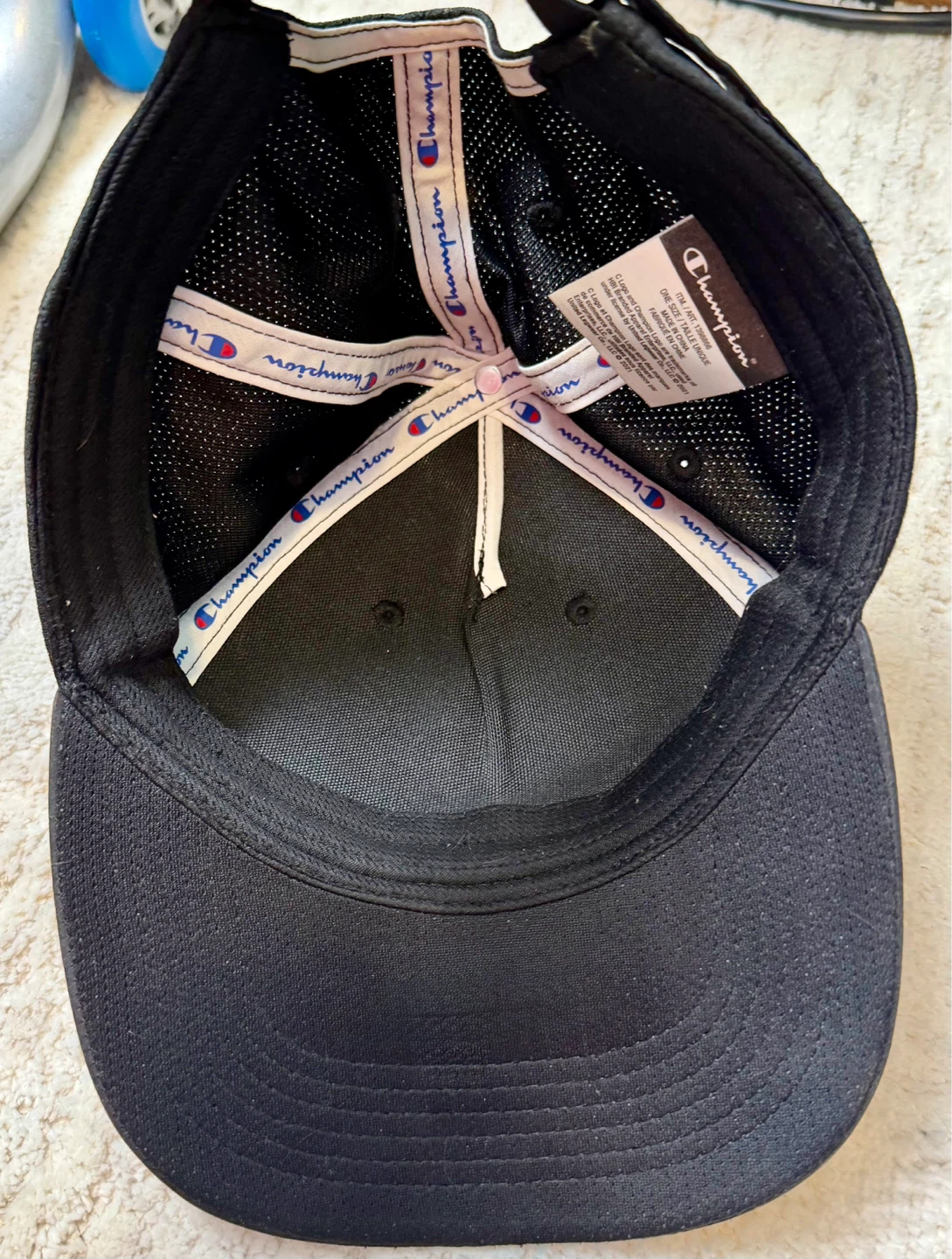 Champion Black Baseball Cap - photo 2
