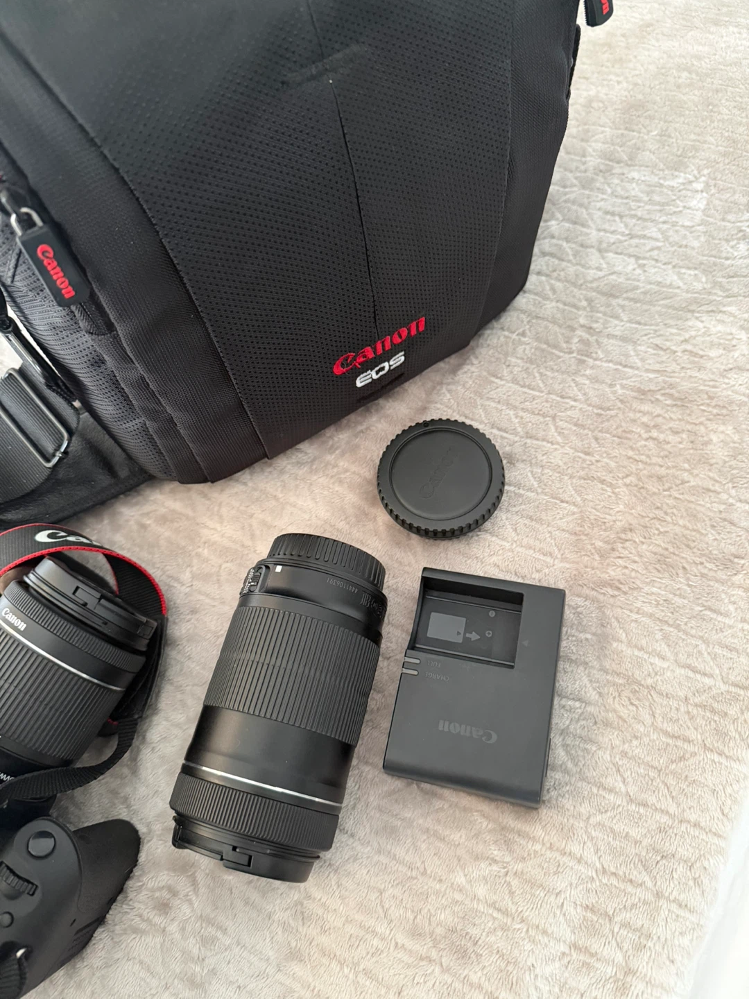 Canon EOS Rebel T6i Digital Camera with Lens and Bag - photo 3