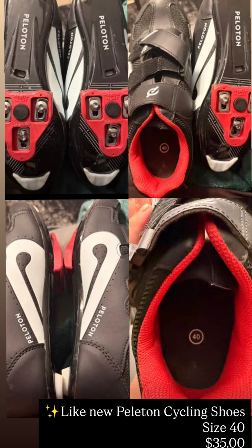Peleton Shoes Size 40