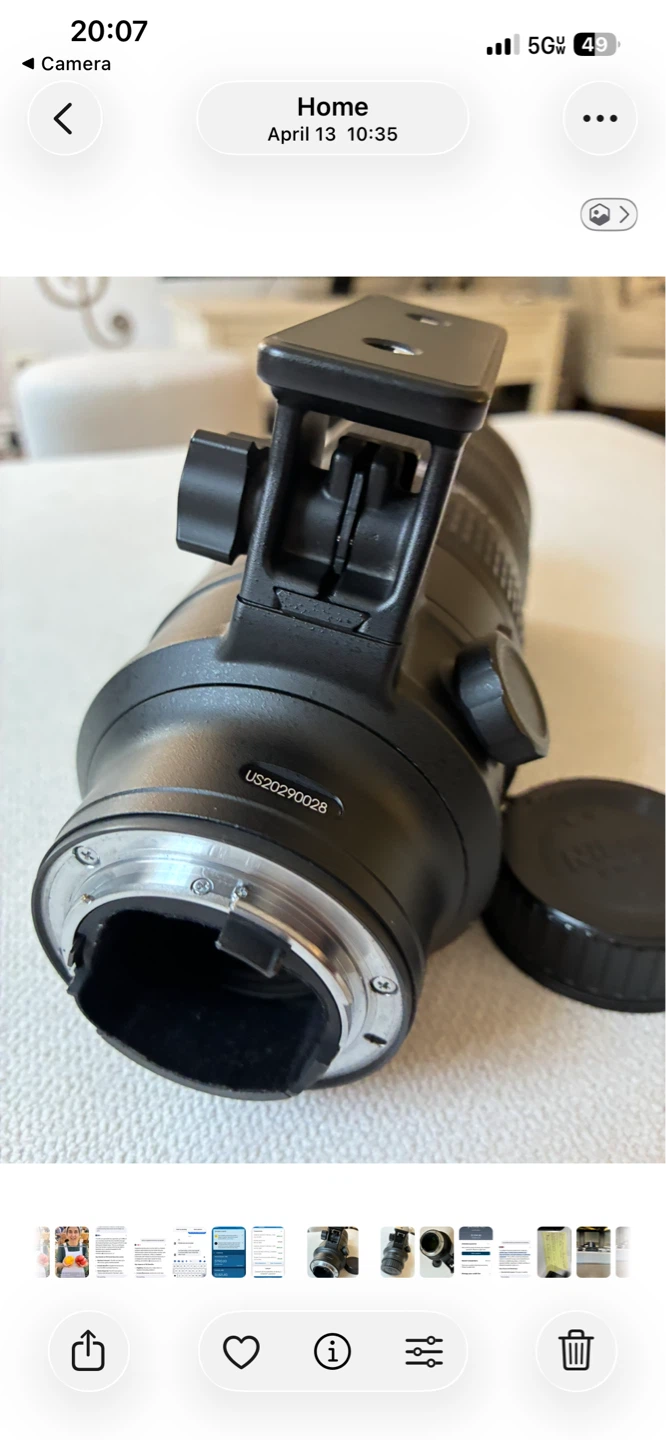 Nikon Lens AF-S Nikkor 70-200mm 2.8G II ED VR - photo 4