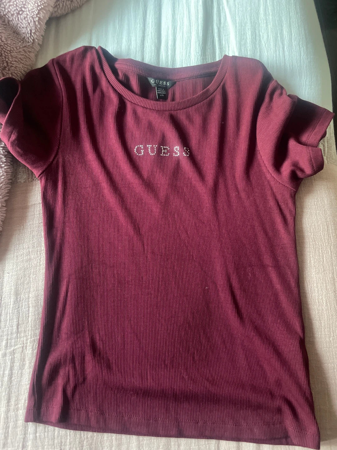 Guess Ribbed T-Shirt