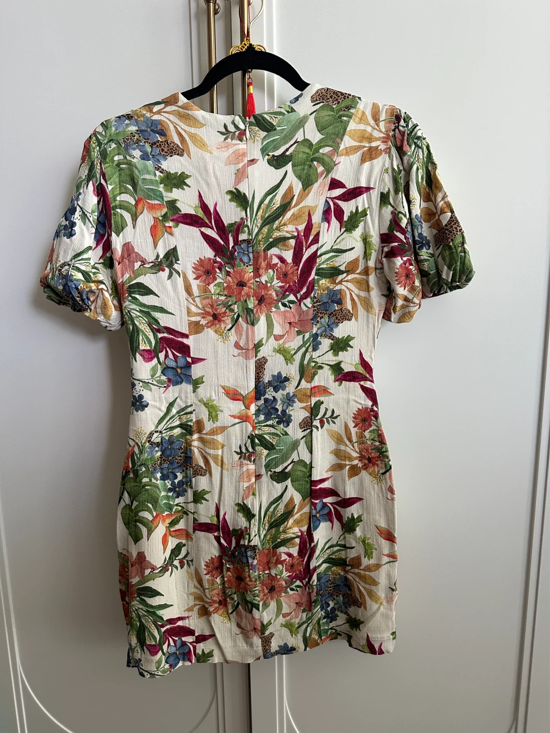 AMARO Tropical Floral Print Mini Dress - photo 2
