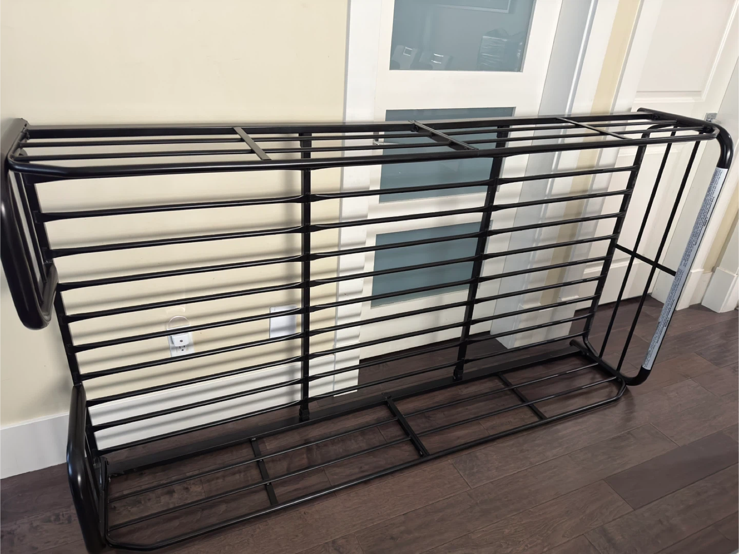Mainstays Metal Frame Bunk Bed - Twin-over-Twin, Black - photo 3