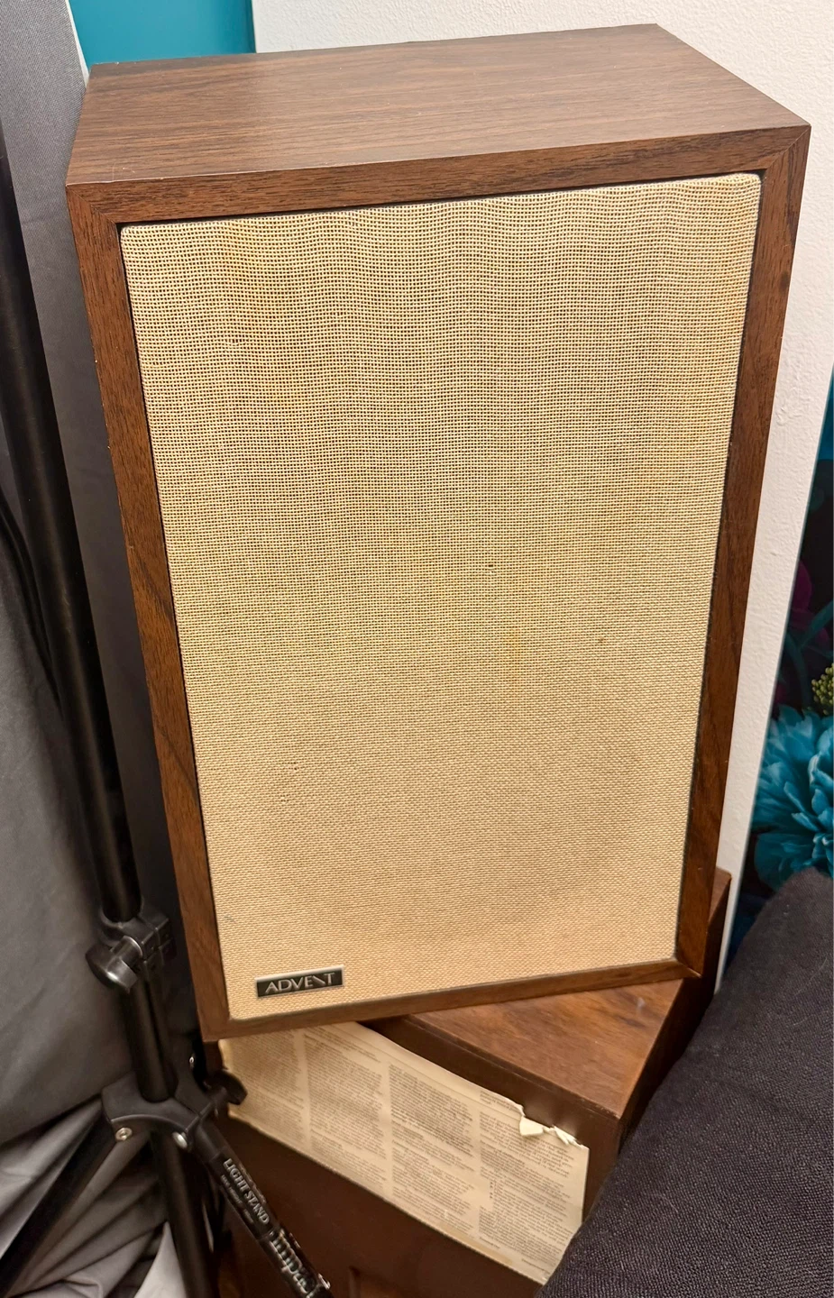 Vintage Advent/2W Bookshelf Loudspeakers Walnut Woodgrain - photo 2