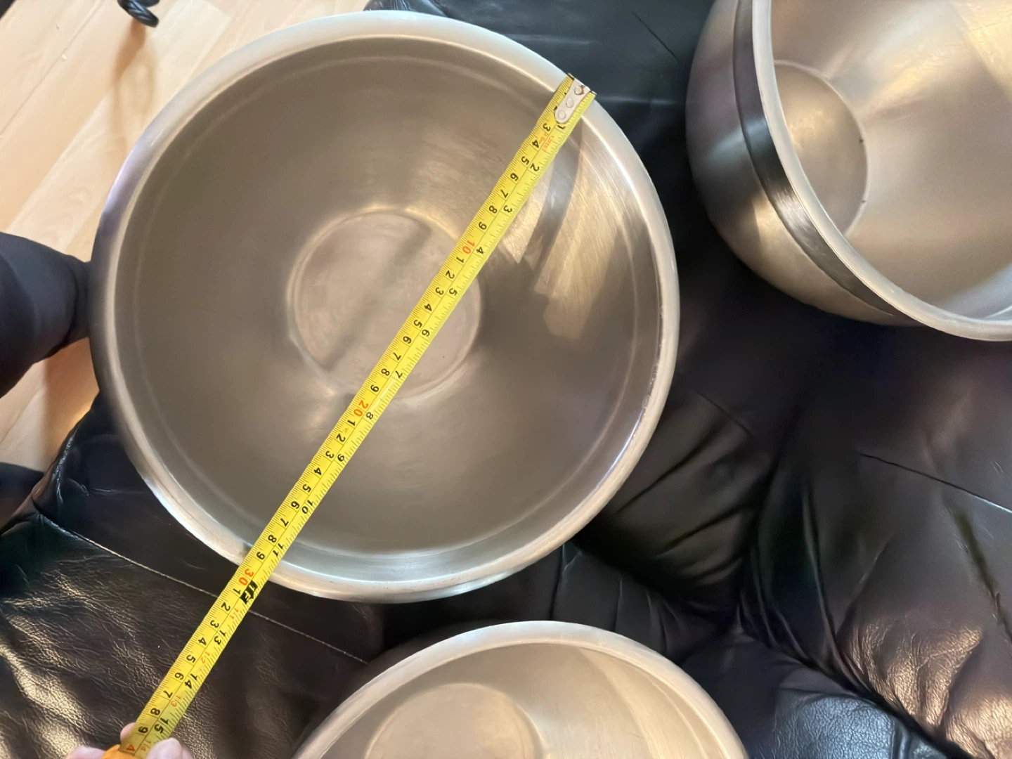 Set of 7 Stainless Steel Mixing Bowls - photo 3