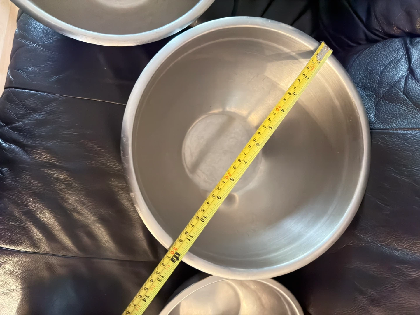 Set of 7 Stainless Steel Mixing Bowls - photo 4