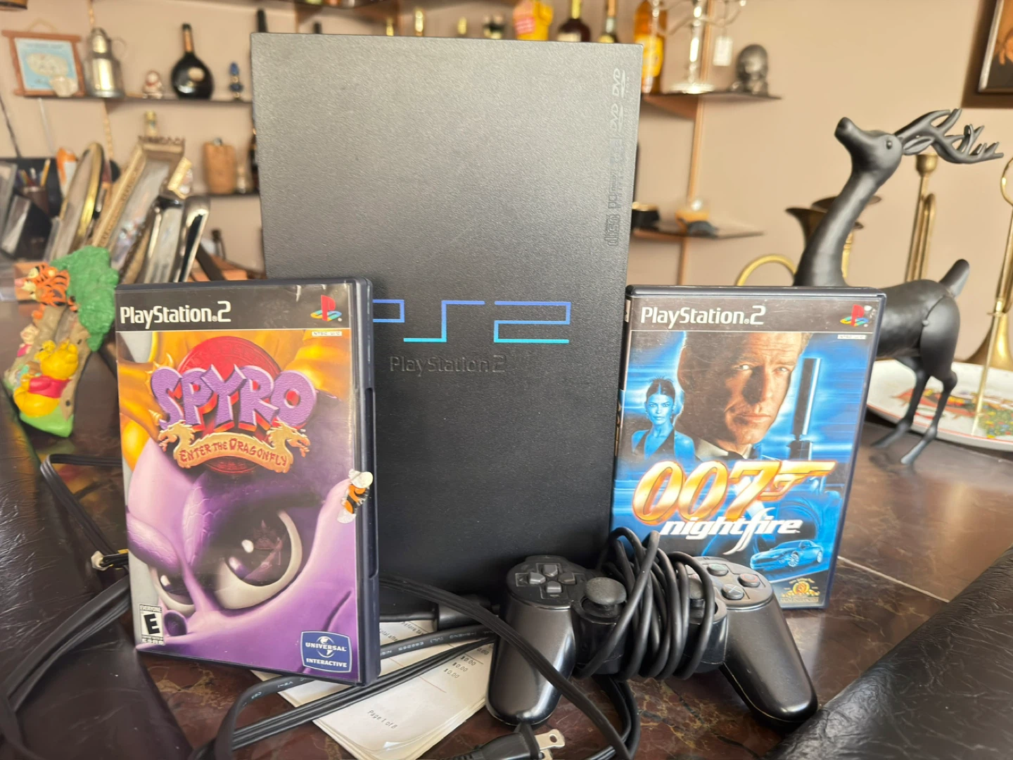 Sony PlayStation 2 Console Bundle with Games and Controller - photo 2
