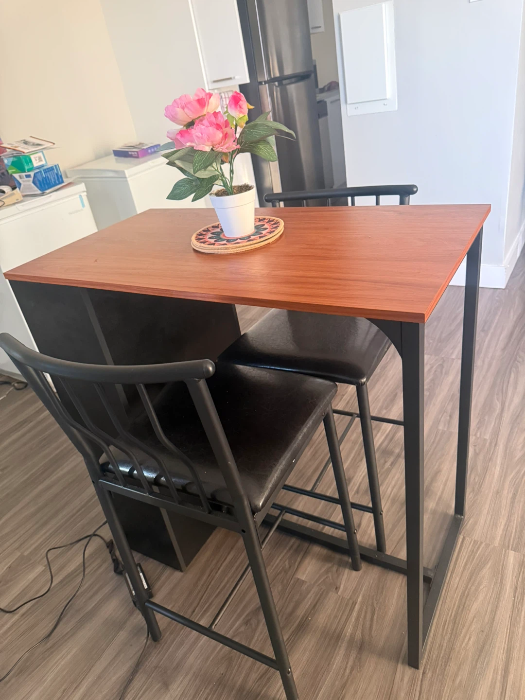 Bar Table and 2 Chairs Set - photo 3