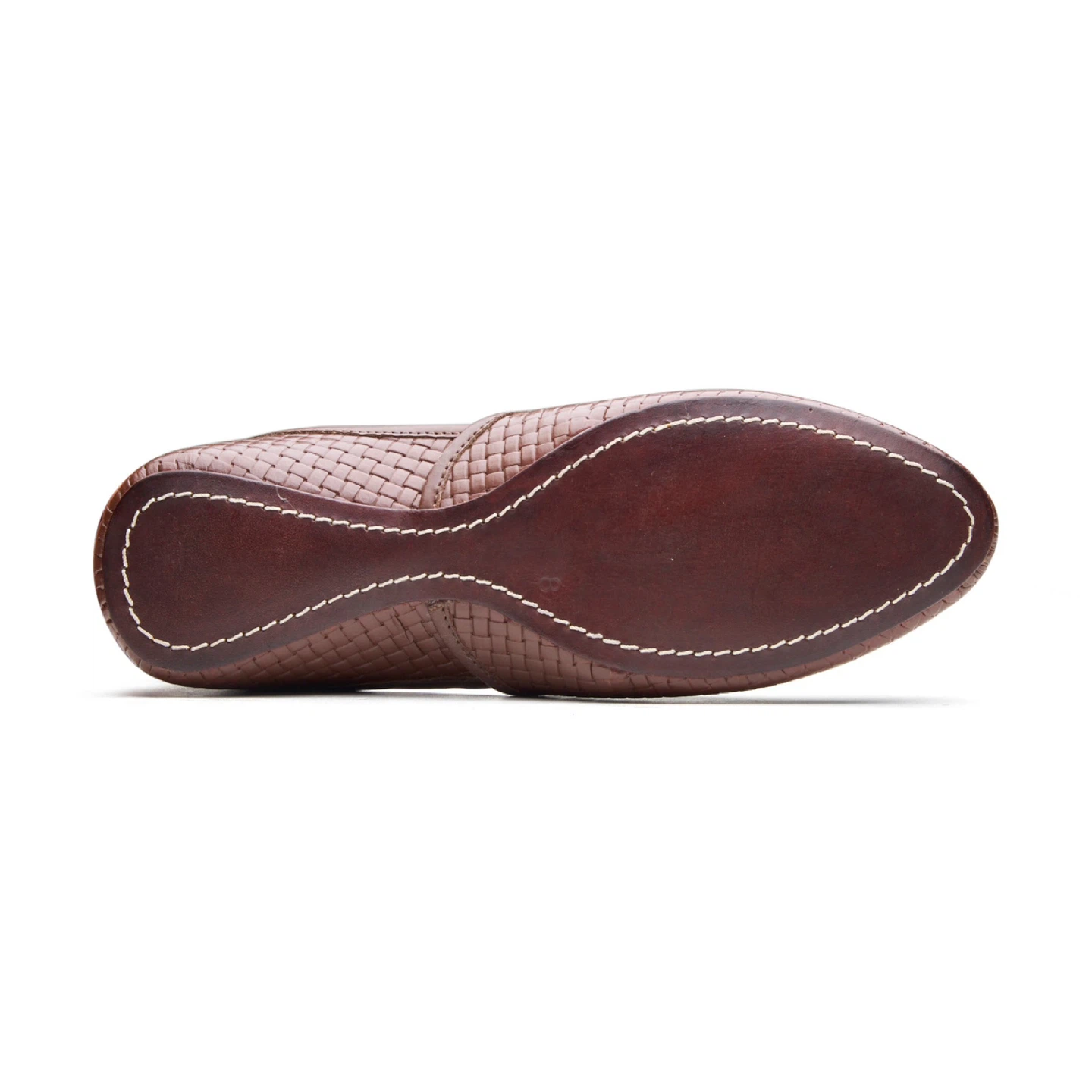 Allonsi Women's Brown Woven Ballet Flats - photo 5