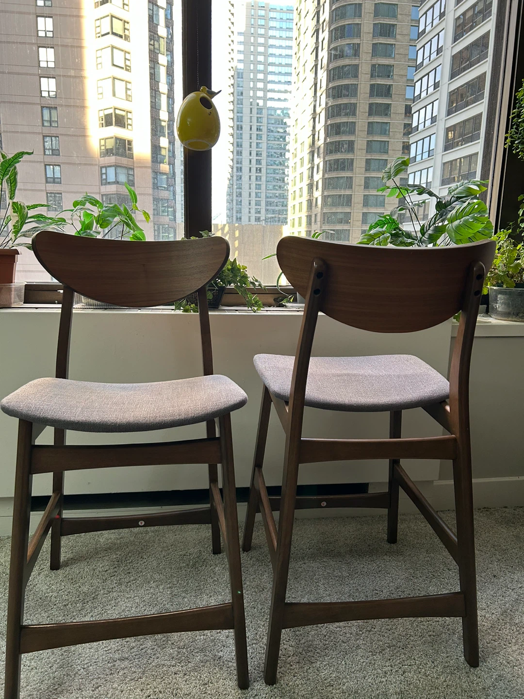 Set of 2 Bar Stools