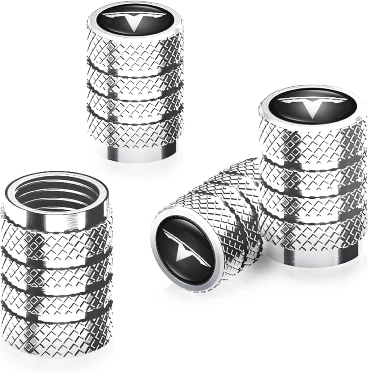 Tesla Tire Valve Caps (Set of 4)