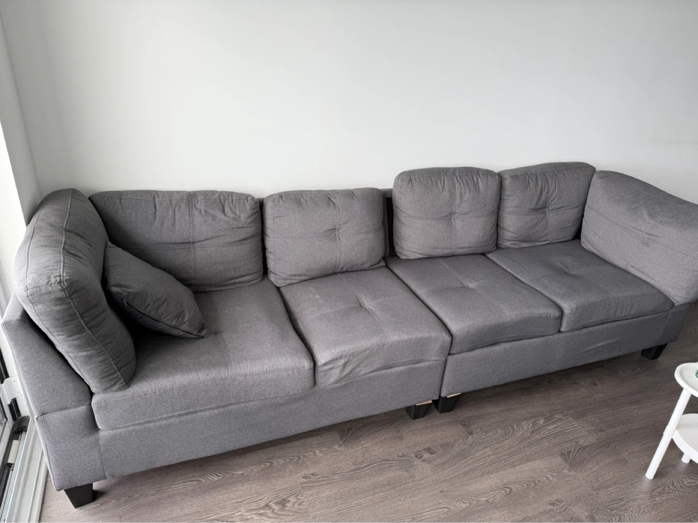Grey Sectional Sofa - photo 2