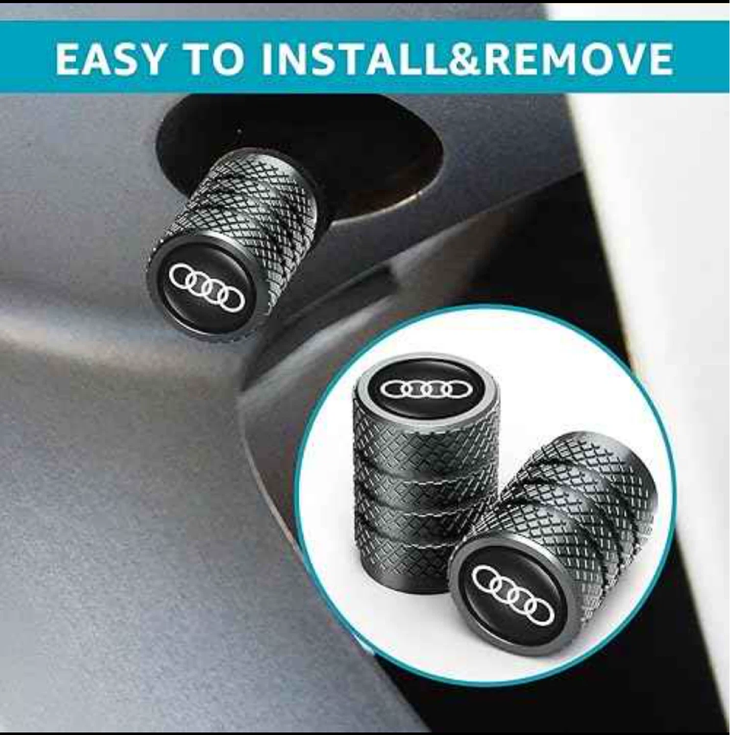 Audi Valve Stem Caps