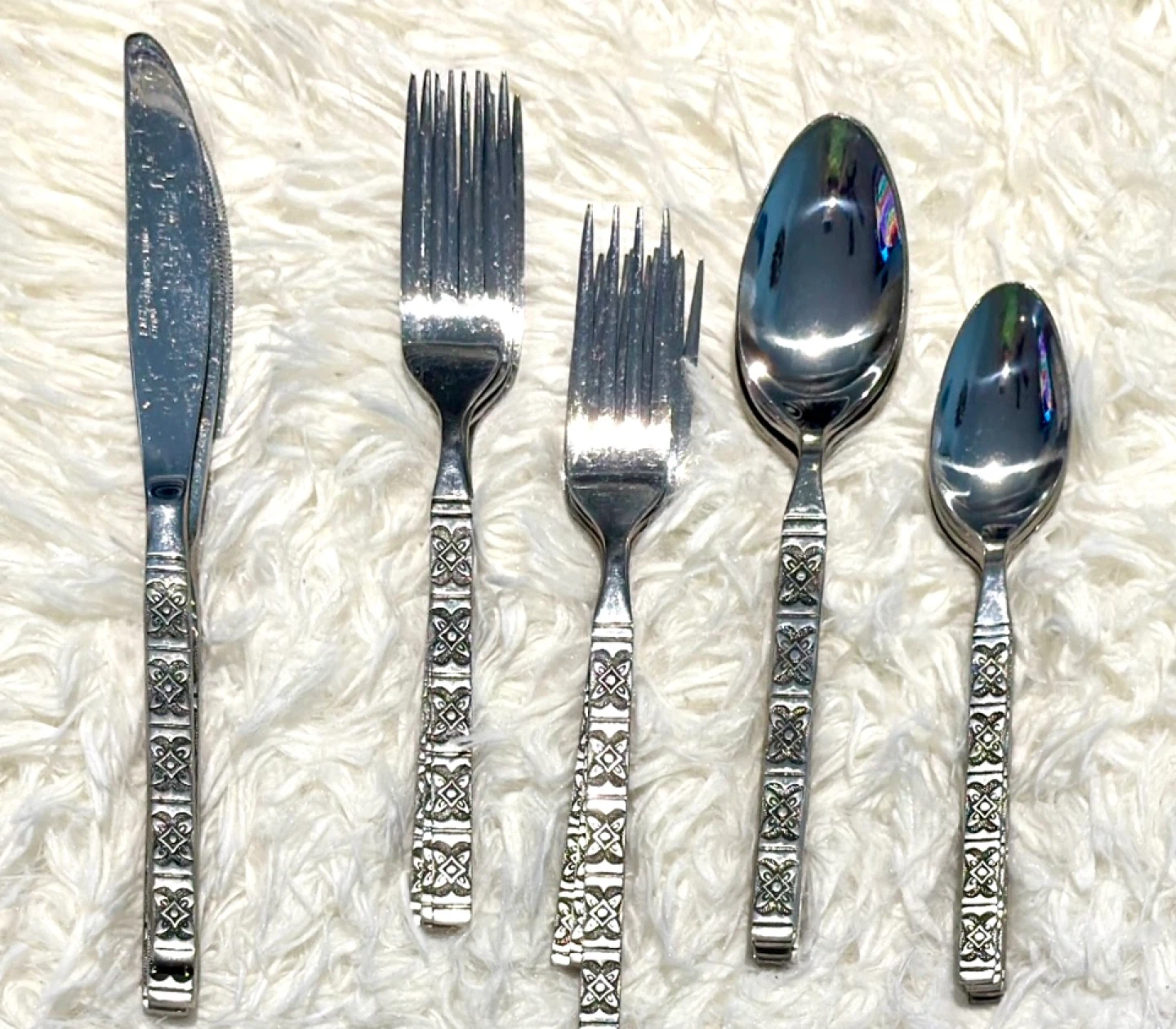 EKCO Eterna Flatware Set 25 Piece Montalo Stainless - photo 4
