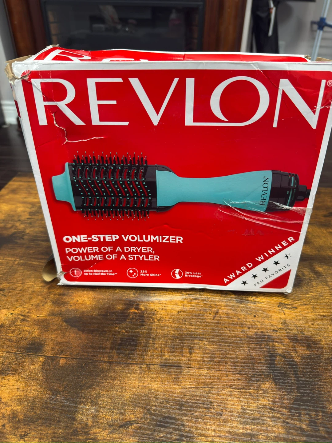 Revlon One-Step Volumizer Hair Dryer & Hot Air Brush — Brand New