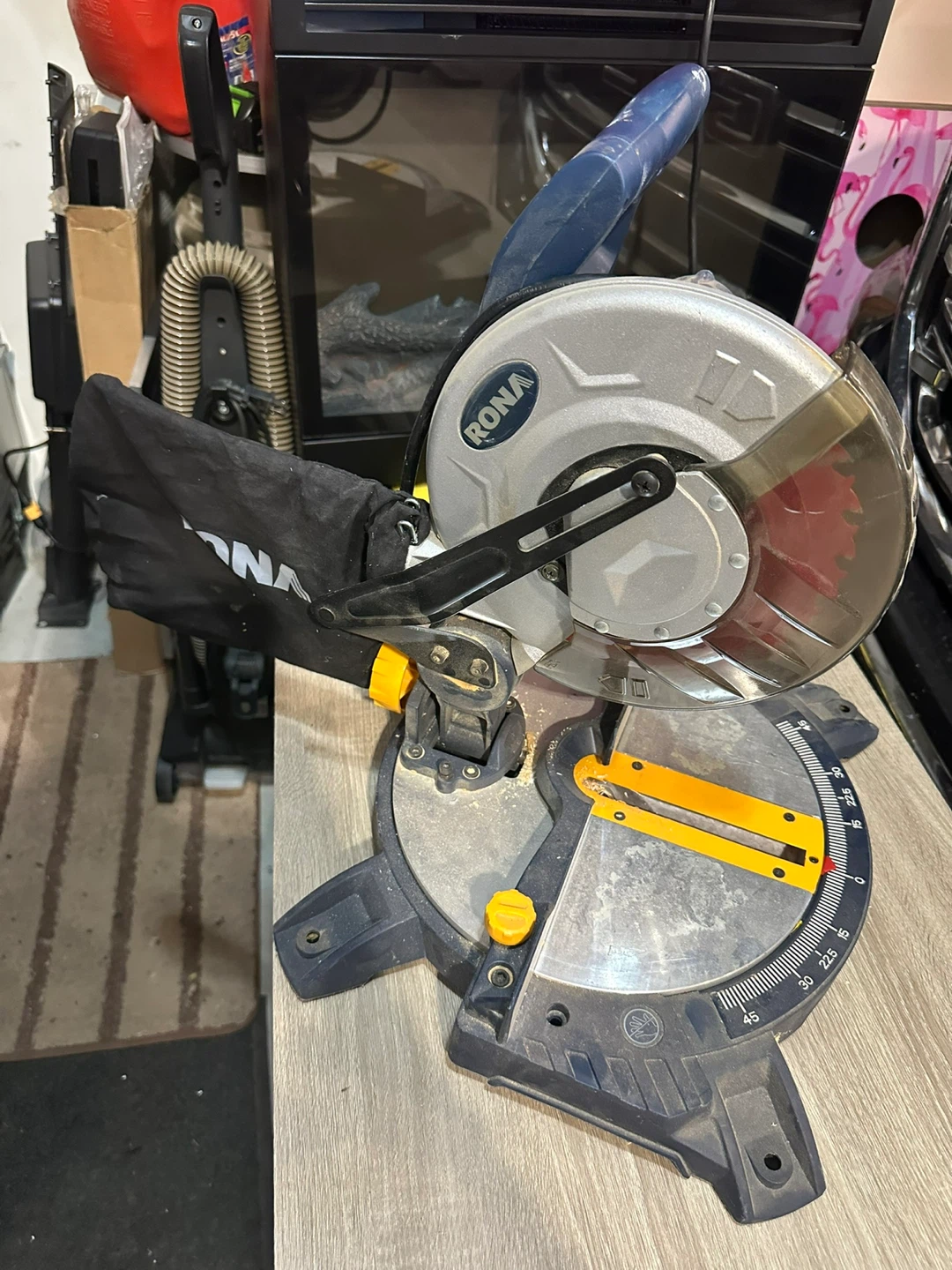 Used RONA Miter Saw with Dust Bag - photo 5