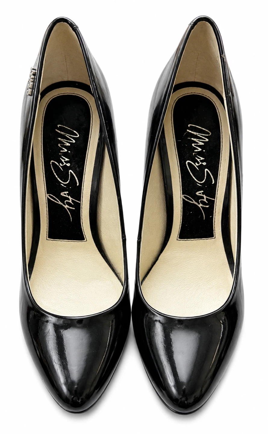 Miss Sixty Black Patent Leather Heels - photo 2