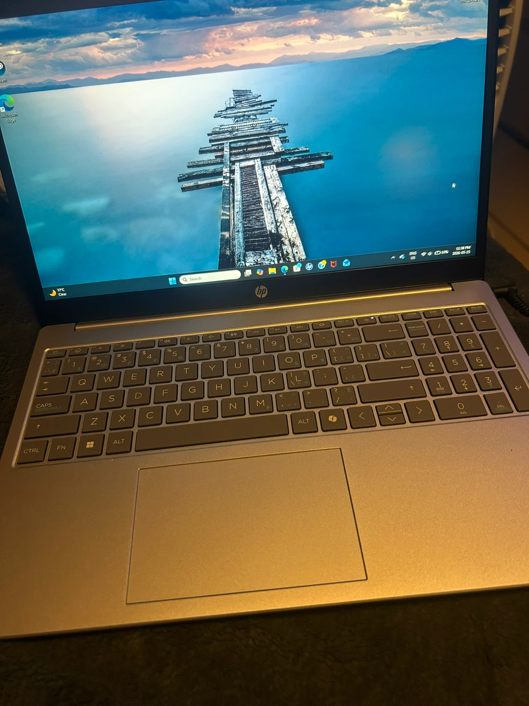 HP 15.6 inch Laptop PC Intel N100 4GB RAM 128GB Storage - photo 3